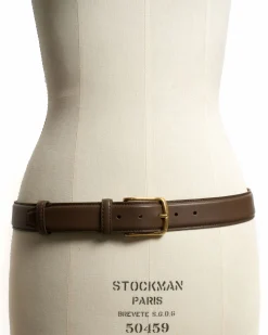 Quinn classic unisex leather belt