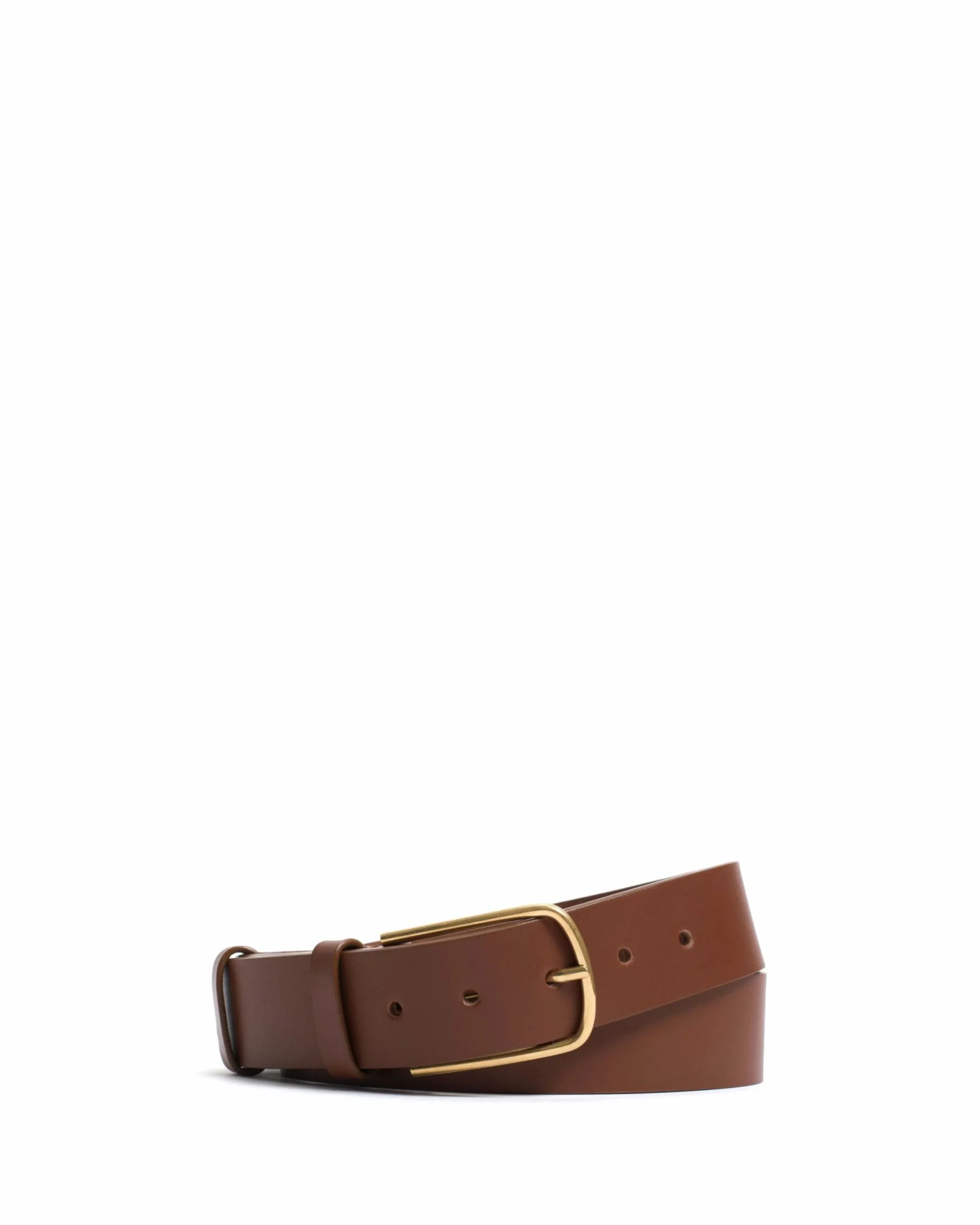 Whane simple unisex leather belt