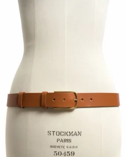 Whane simple unisex leather belt