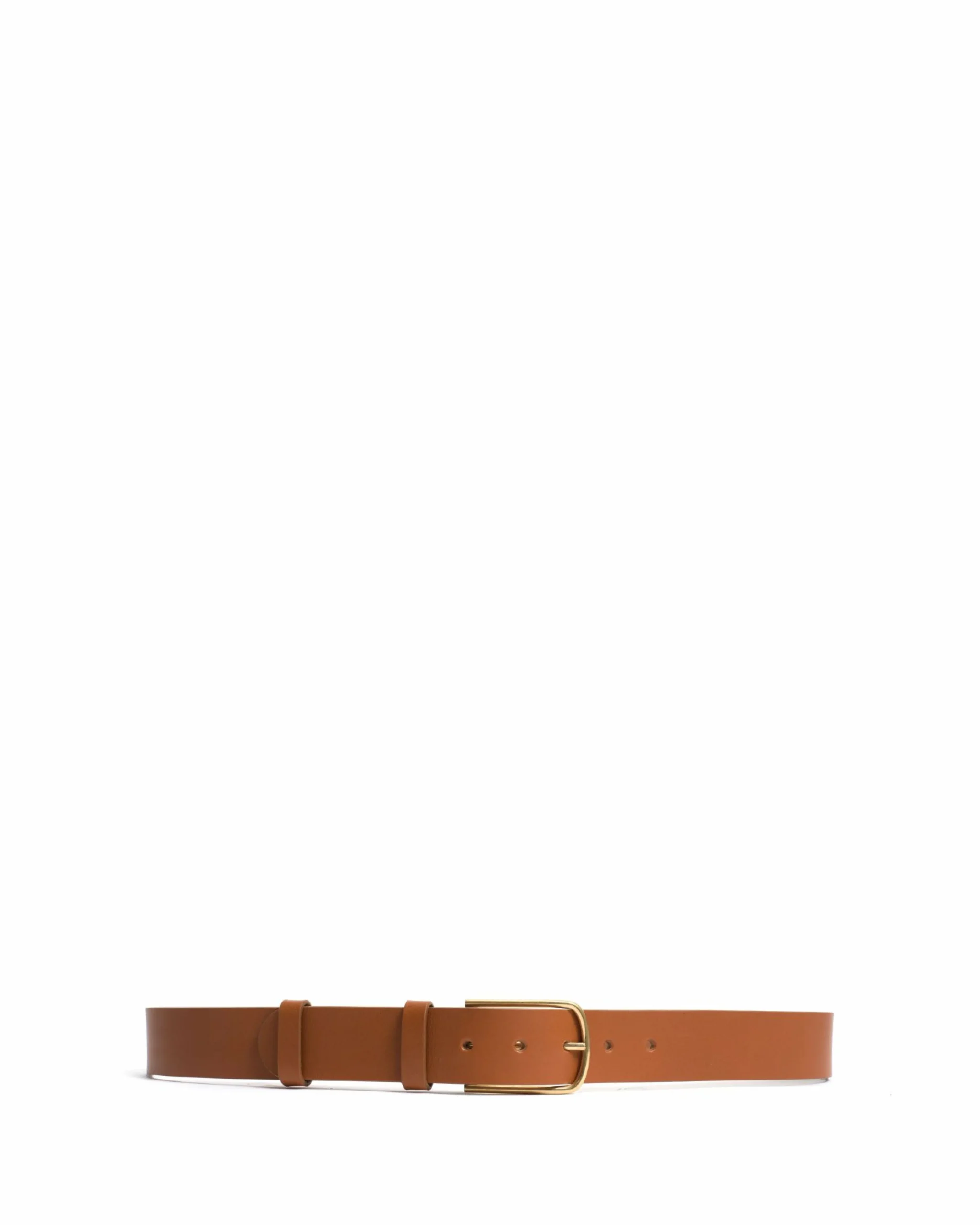 Whane simple unisex leather belt