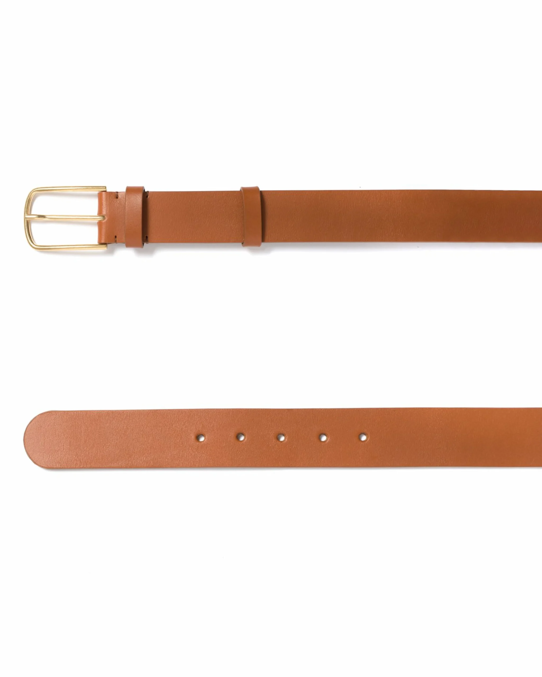 Whane simple unisex leather belt