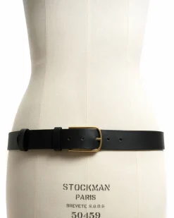 Whane simple unisex leather belt