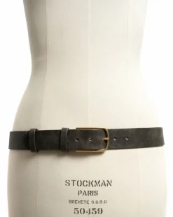 Whane simple unisex leather belt
