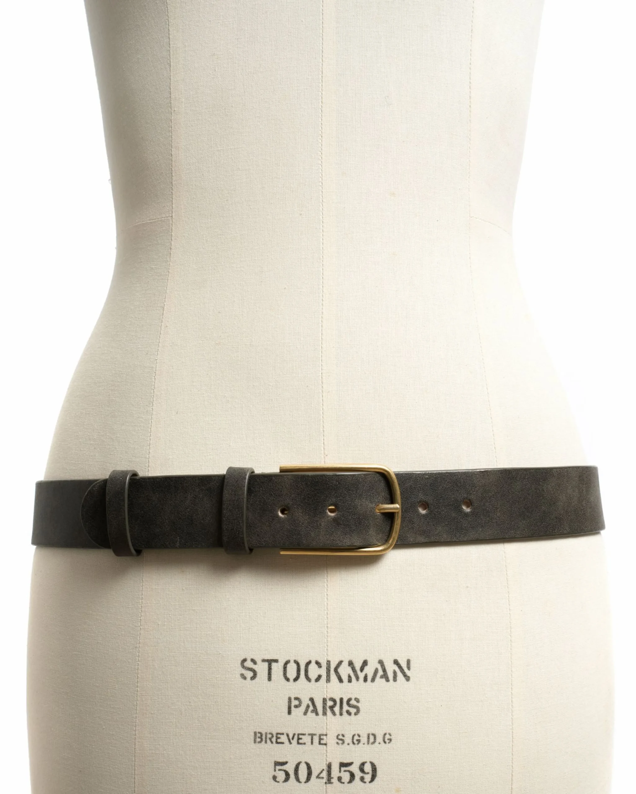 Whane simple unisex leather belt